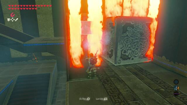 Zelda Breath of the Wild Santuario de Utak - Lanzar hielo