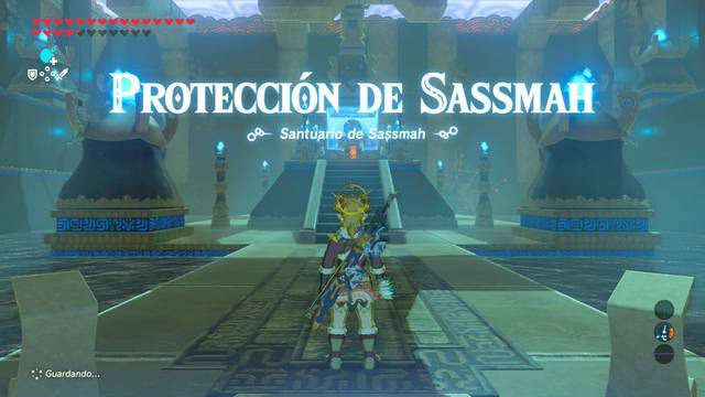 Zelda Breath of the Wild Santuario de Sassmah