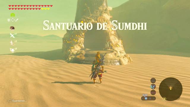 Zelda Breath of the Wild Santuario de Sumdhi