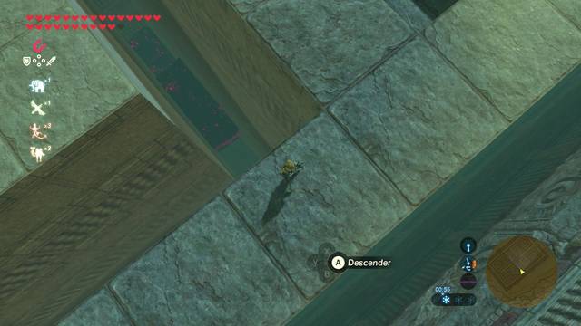 Zelda Breath of the Wild Santuario de Meirah - Zona con maldad