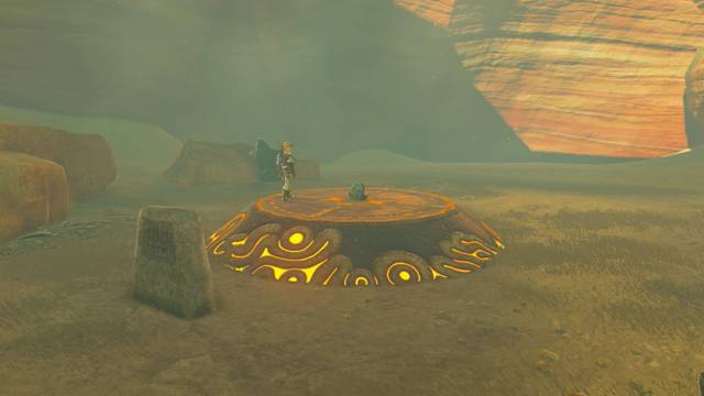 Zelda Breath of the Wild Santuario de Shiod - Círculo del santuario