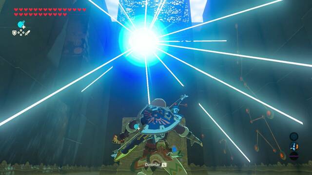 Zelda Breath of the Wild Santuario de Shiod - Primera sala
