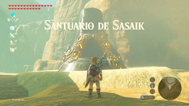 Zelda Breath of the Wild Santuario de Sasaik
