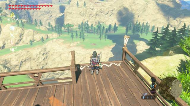 Zelda Breath of the Wild Santuario de Worian - Plataforma