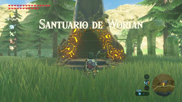 Zelda Breath of the Wild Santuario de Worian