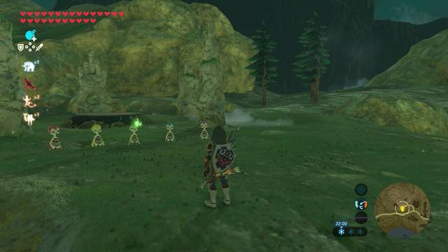 Zelda Breath of the Wild Santuario de Utedo - Kumeli y sus hermanas