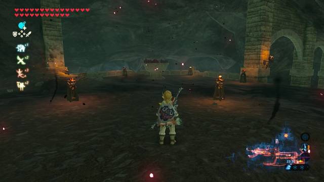 Zelda Breath of the Wild Santuario de Asouk - Antorcha