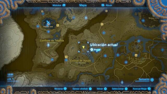 Zelda Breath of the Wild Santuario de Yassa - Meseta del trueno