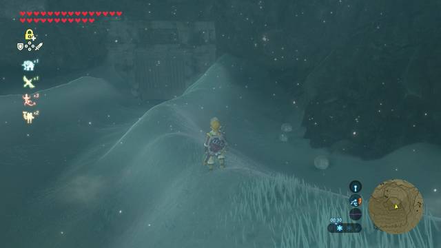 Zelda Breath of the Wild Santuario de Okkim - Puerta en la montaa