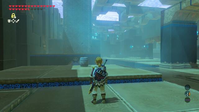 Zelda Breath of the Wild Santuario de Nubbat - Hacer caer la piedra