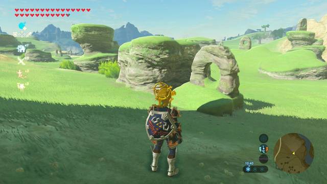 Zelda Breath of the Wild Santuario de Shiddaz - Piedras