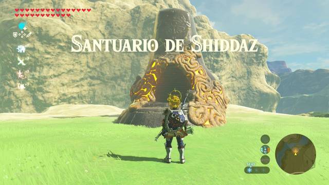 Zelda Breath of the Wild Santuario de Shiddaz