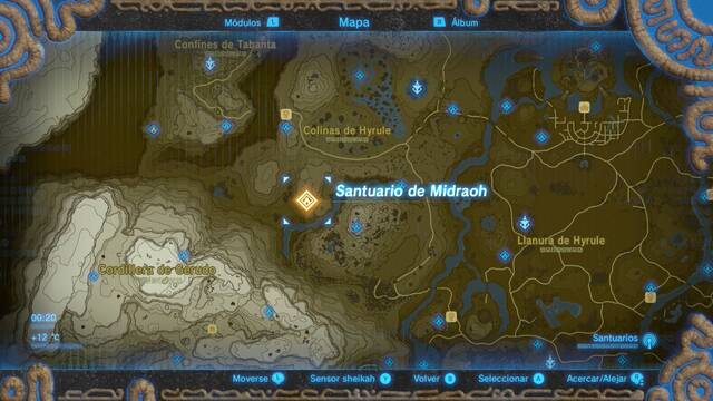 Zelda Breath of the Wild Santuario de Midraoh