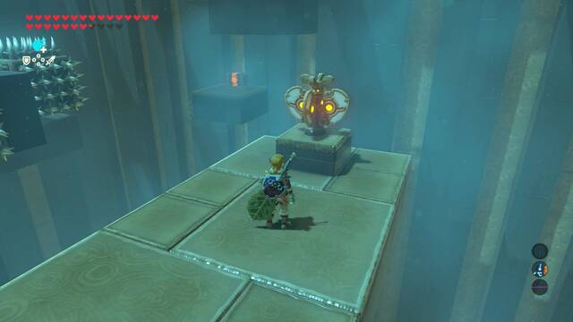 Zelda Breath of the Wild Santuario de Ohyoka - Generador y cofre