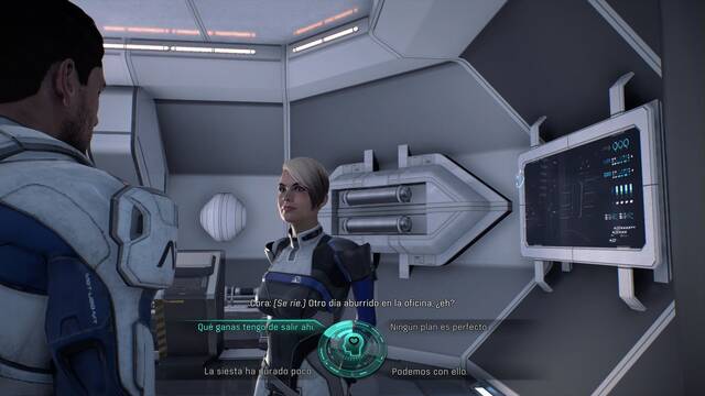 Mass Effect Andromeda La Hyperion - Ligar con Cora