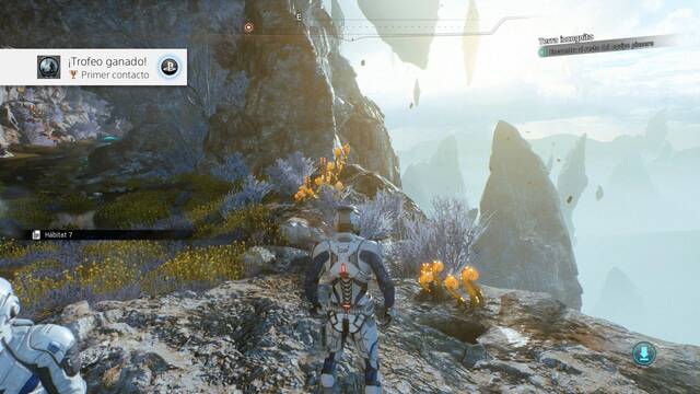Mass Effect Andromeda Terra Incógnita - Trofeo Primer contacto