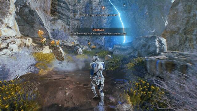 Mass Effect Andromeda Terra Incógnita - Camino con rayos