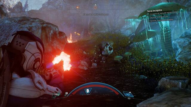 Mass Effect Andromeda Terra Incógnita - Enemigo con camuflaje