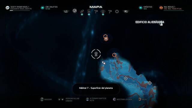 Mass Effect Andromeda Terra Incógnita - Edificio alienígena