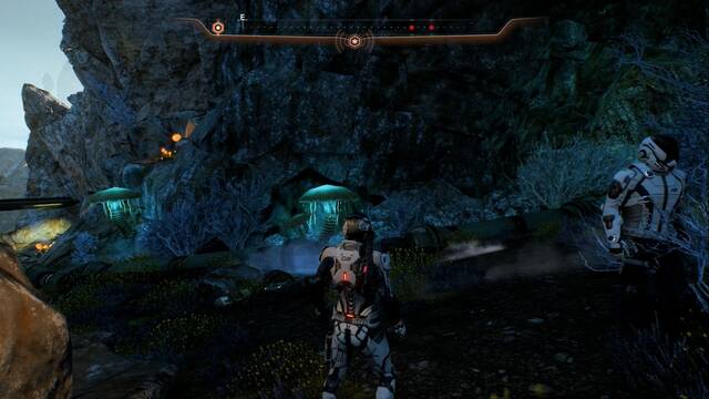Mass Effect Andromeda Terra Incógnita - Cueva en la que está Greer