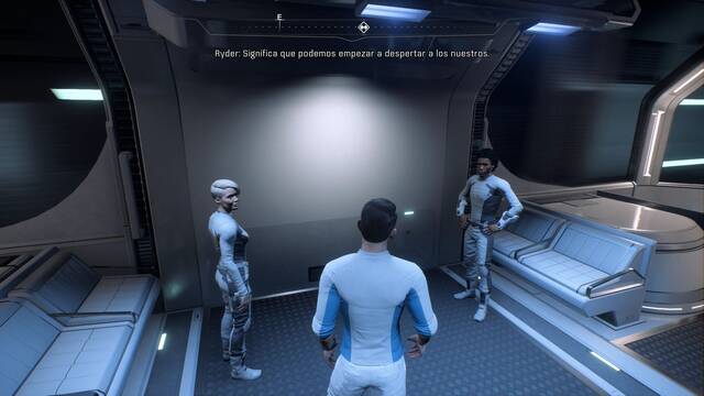 Mass Effect Andromeda Reunin en el Nexus - Monorrail