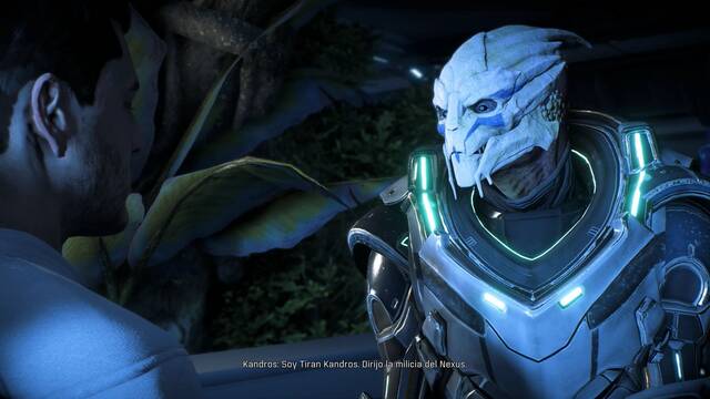 Mass Effect Andromeda Reunin en el Nexus - Tiran Kandros