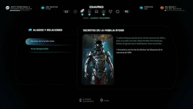 Mass Effect Andromeda Un comienzo mejor - Secretos de la familia Ryder