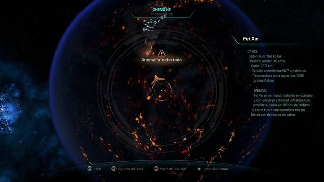 Mass Effect Andromeda Un comienzo mejor - Iniciar escaneo