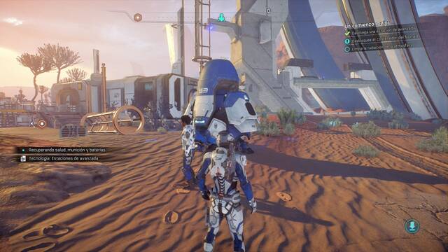 Mass Effect Andromeda Un comienzo mejor - Desplegar la estacin avanzada