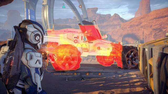 Mass Effect Andromeda Un comienzo mejor - Escanear el Nomad