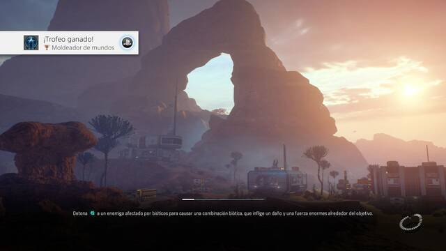 Mass Effect Andromeda Un comienzo mejor - Trofeo Moldeador de mundos