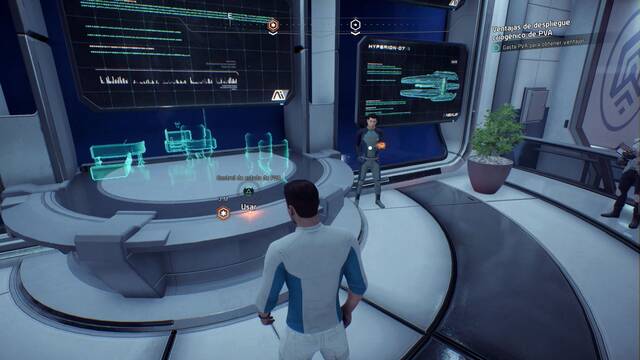 Mass Effect Andromeda Ventajas de despliegue criogénico de PVA - Control de estado de PVA