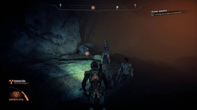 Mass Effect Andromeda Primer asesino - Examinar el equipo de la iniciativa