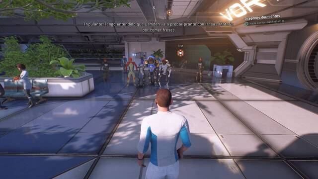 Mass Effect Andromeda Dragones durmientes - Manifestantes