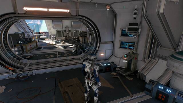 Mass Effect Andromeda El proyecto secreto - Examinar la consola