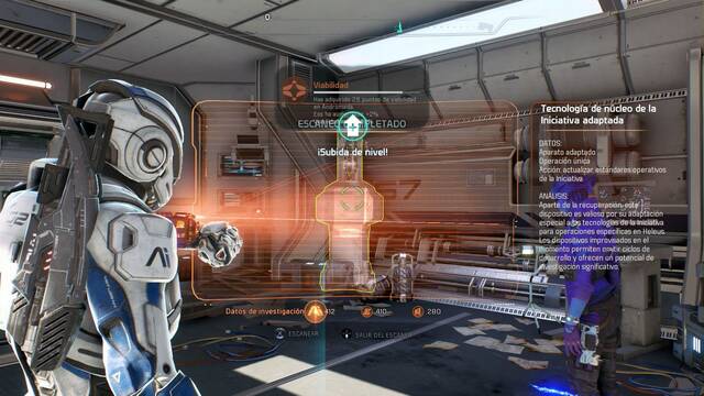 Mass Effect Andromeda El proyecto secreto - Examinar terminal