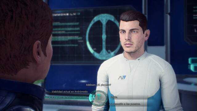 Mass Effect Andromeda Algo personal - Conversacin con Addison