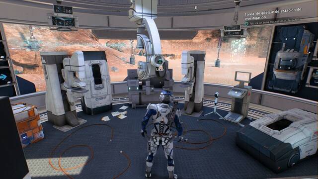Mass Effect Andromeda Despliegue de estacin de investigacin - Mquina central