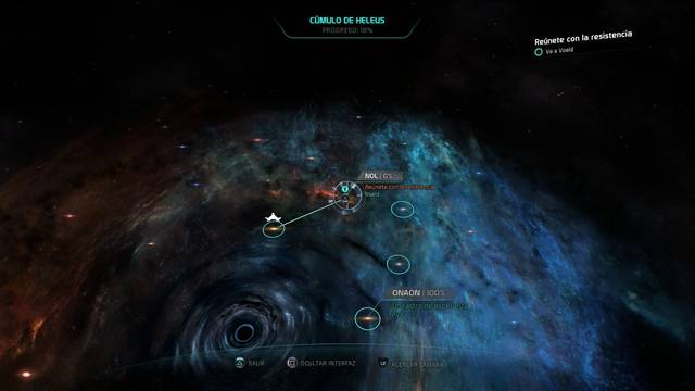 Mass Effect Andromeda Reúnete con la resistencia - Inicio de la misión