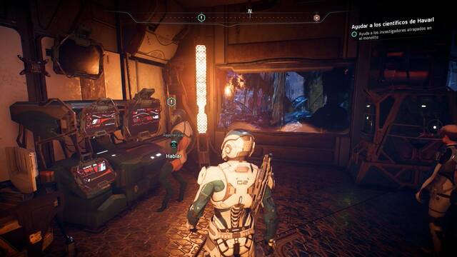 Mass Effect Andromeda Ayudar a los científicos de Havarl - Raashel Vier