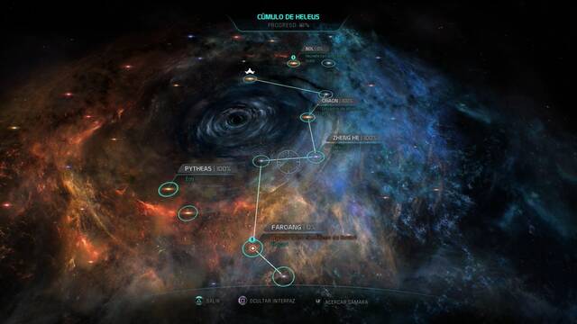 Mass Effect Andromeda Un rastro de esperanza - Explorar la galaxia