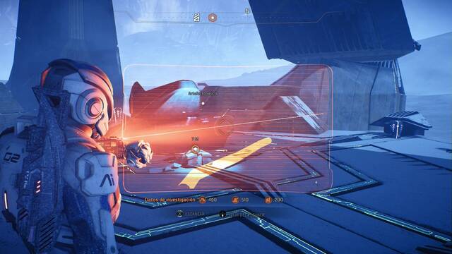 Mass Effect Andromeda Peebee proyecto secreto - Artefacto relicto