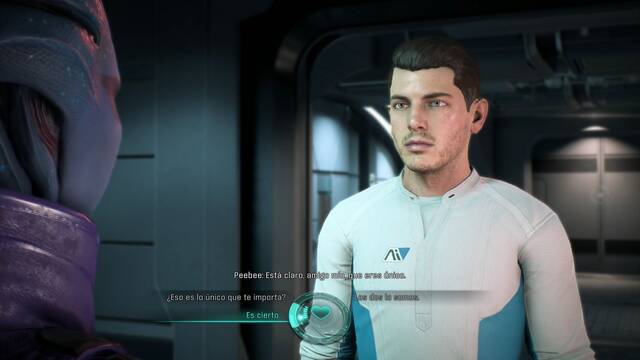 Mass Effect Andromeda Peebee proyecto secreto - Flirtea con Peebee