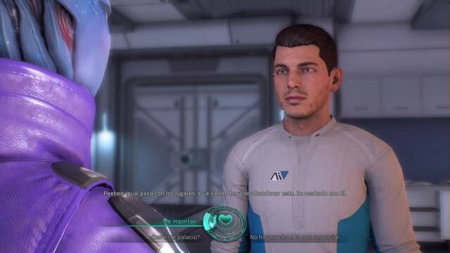 Mass Effect Andromeda Peebee proyecto secreto - Flirtear con Peebee