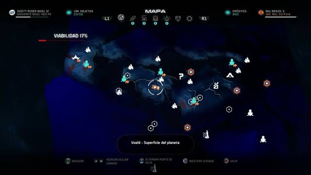 Mass Effect Andromeda Cora Harper: Arca Asari - Localizacin de la Periphona