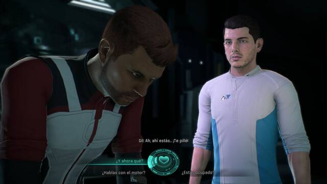 Mass Effect Andromeda Gil Brodie; una partida de pker - Flirtear con Gil