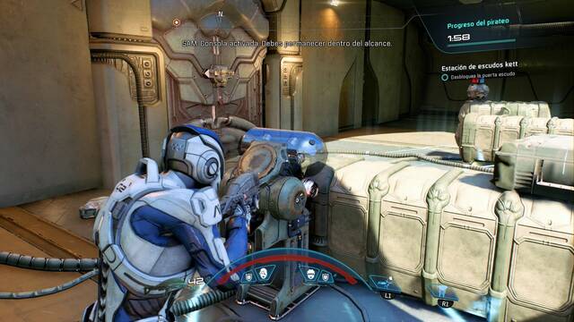Mass Effect Andromeda Derrotar a los kett - Piratear la puerta