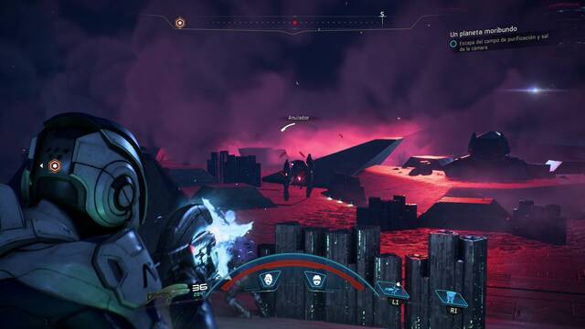 Mass Effect Andromeda Un planeta moribundo - Enemigos y nube