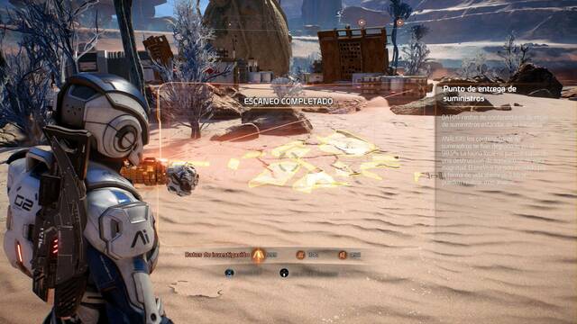 Mass Effect Andromeda Pérdida y recuperación de suministros - Explorar la zona
