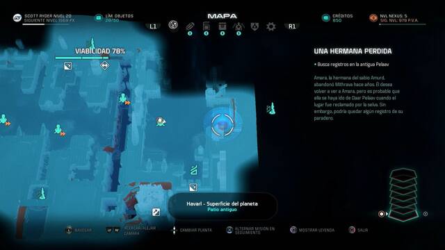 Mass Effect Andromeda Una hermana perdida - Zona antigua